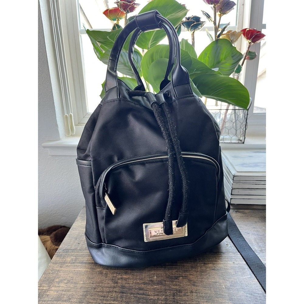 Versace Woman's Backpack Back Pack Purse Unisex Versace Parfums